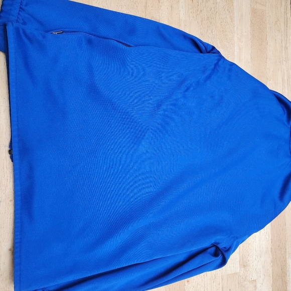 New Balance Youth Full-Zip Knit Training Jacket Size YL New No Tags Royal Blue - Picture 4 of 4